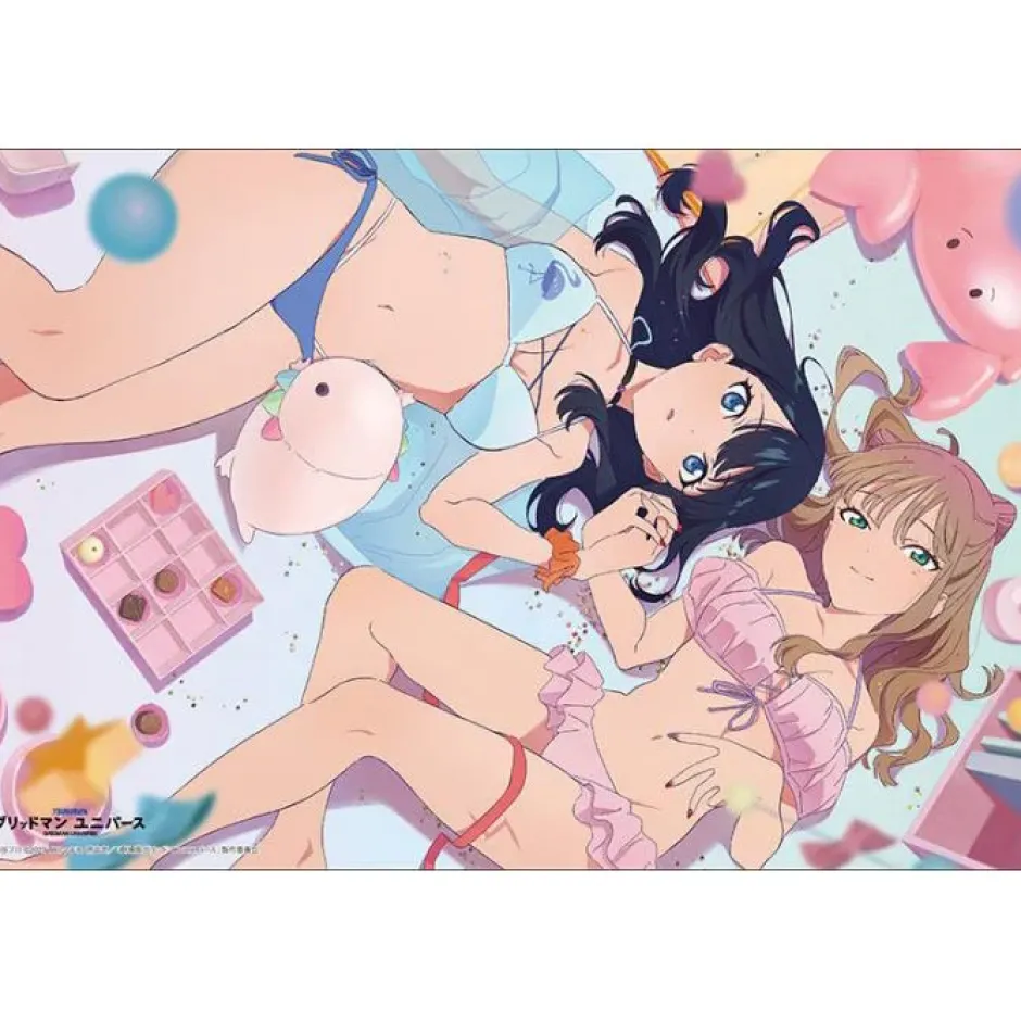 Home Goods>Bushiroad Rubber Mat Collection V2 Vol. 1238 Gridman Universe Rikka Takarada & Yume Minami