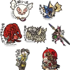 Stickers>Capcom x B-Side Label Monster Hunter: World Stickers