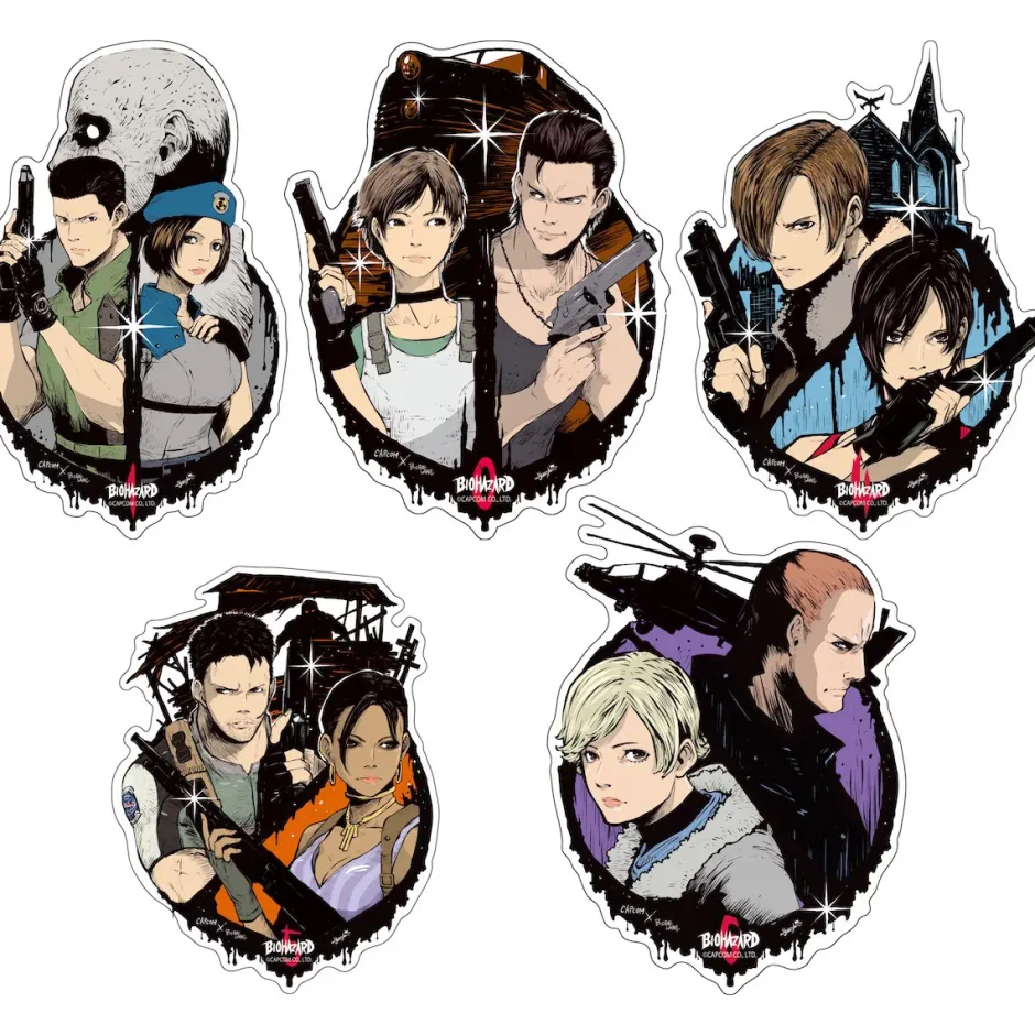 Stickers>Capcom x B-Side Label Resident Evil Sticker Collection