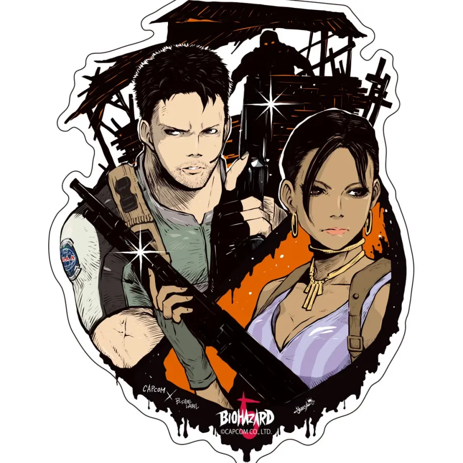 Stickers>Capcom x B-Side Label Resident Evil Sticker Collection