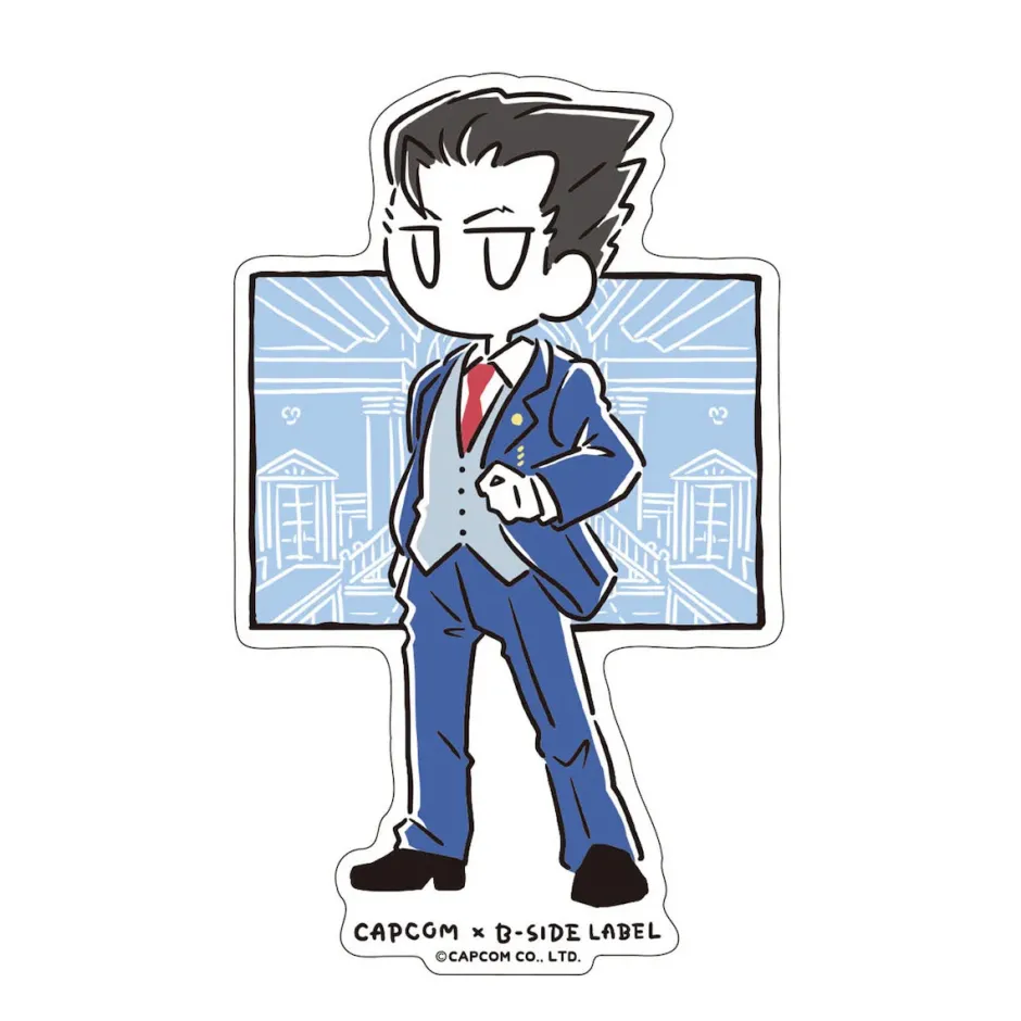 Capcom x B-Side Label Ace Attorney Sticker Collection Vol. 4 Discount