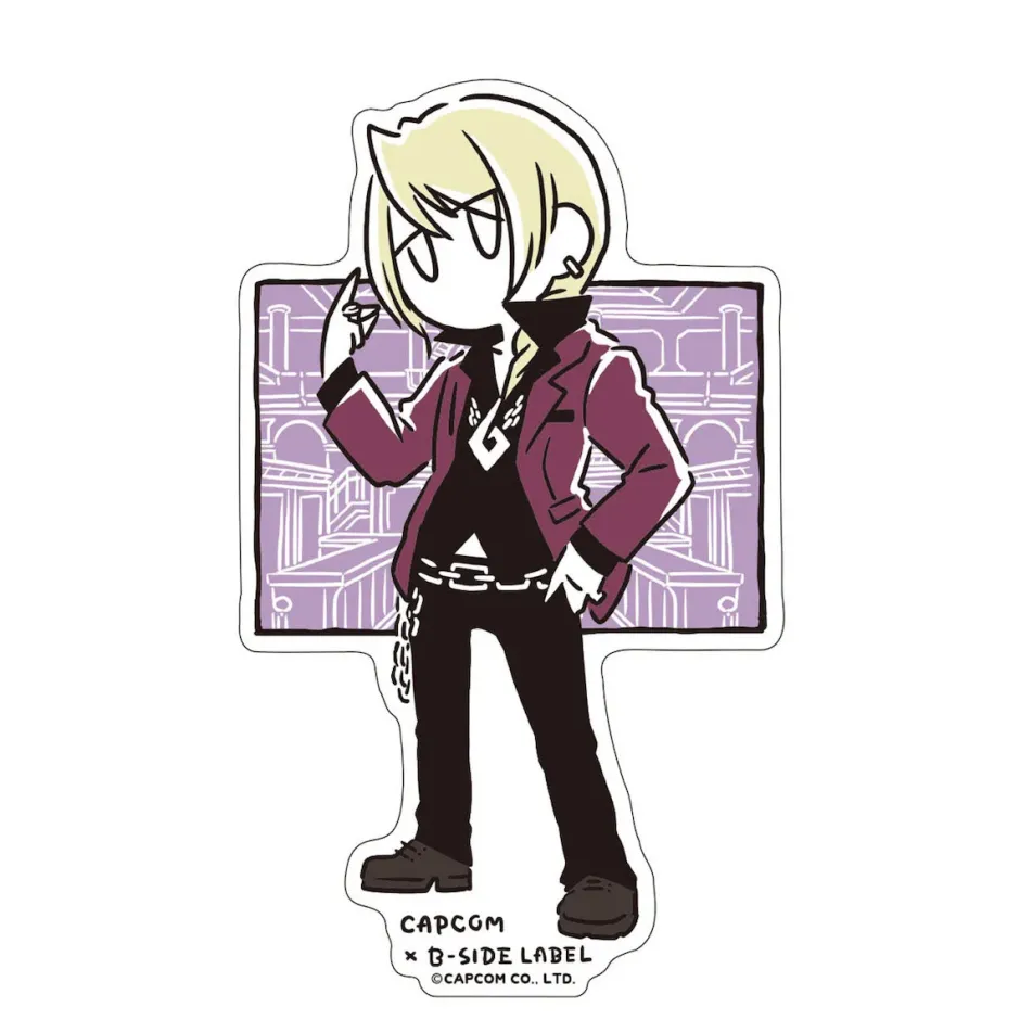 Capcom x B-Side Label Ace Attorney Sticker Collection Vol. 4 Discount