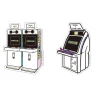 Capcom x B-Side Label Arcade Machine Stickers Sale