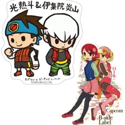 Capcom x B-Side Label Mega Man EXE Sticker Collection Vol. 6 Best