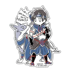 Capcom x B-Side Label Monster Hunter Sticker Collection Vol. 8 Hot