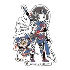 Capcom x B-Side Label Monster Hunter Sticker Collection Vol. 8 Hot