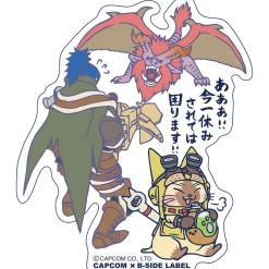Capcom x B-Side Label Monster Hunter: World Sticker Collection Best
