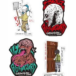 Capcom x B-Side Label Resident Evil Stickers Outlet