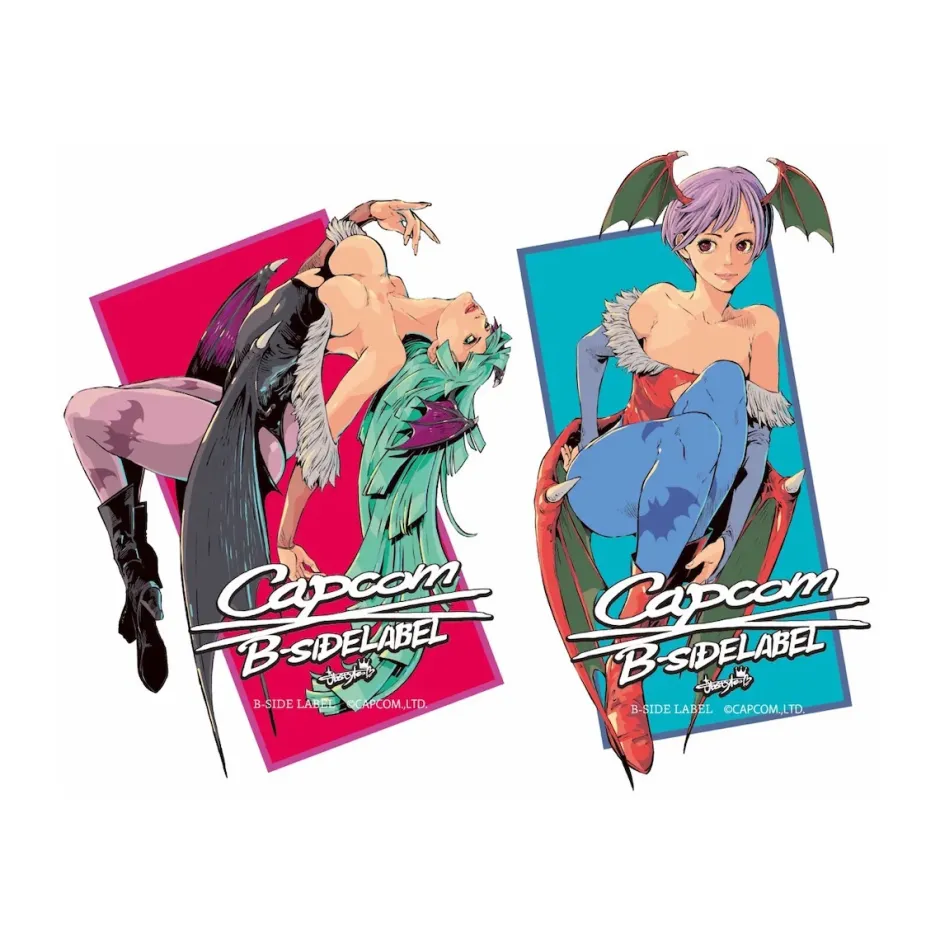 Capcom x B-Side Label Vampire Savior Sticker Collection Discount