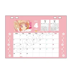 Cardcaptor Sakura Jewel Flash Desktop Calendar 2025 Online