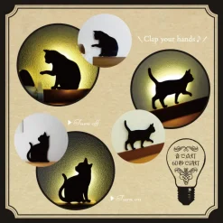 Cat Wall Lights Discount