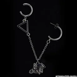 Jewelry & Hair Accessories>Chainsaw Man Pochita Swaying Earring