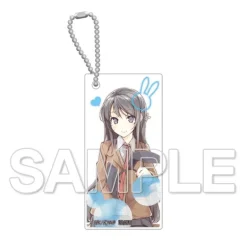 Collectable Toys>CharaClear Rascal Does Not Dream of Bunny Girl Senpai Acrylic Keychain Charm (Re-run)