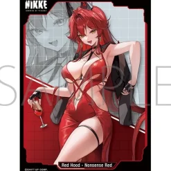 Cards>Character Sleeve Collection Matte Series Goddess of Victory: Nikke Red Hood - Nonsense Red No. MT2186