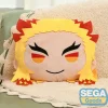 Charamaru Demon Slayer: Kimetsu no Yaiba Kyojuro Rengoku Premium Interior Cushion New