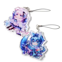 Cheerful Kemomimi Acrylic Straps Online