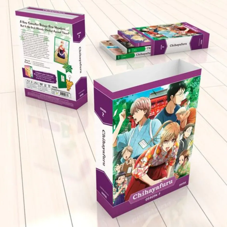 Chihayafuru Season 2 Blu-ray/DVD Premium Box Set Hot