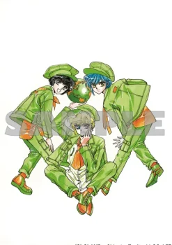 CLAMP Series Reproduction Art Print Set (B4-Size) Clearance
