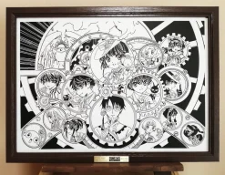 CLAMP 30th Anniversary Key Visual Chara-Kirie Paper-Cut Artwork Online