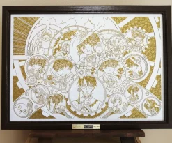 CLAMP 30th Anniversary Key Visual Chara-Kirie Paper-Cut Artwork Online