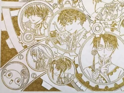 CLAMP 30th Anniversary Key Visual Chara-Kirie Paper-Cut Artwork Online