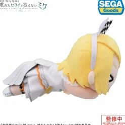 Medium Plushies>Colorful Stage! The Movie: A Miku Who Can't Sing Nesoberi Plushie Kagamine Rin in Stage Sekai
