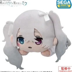 Medium Plushies>Colorful Stage! The Movie: A Miku Who Can't Sing Nesoberi Plushie Hatsune Miku in Lonely Sekai