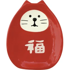 Dishware>concombre Manekineko Daruma Small Plate