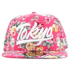 100% Cotton Tokyo Flower Pattern Hat Discount