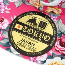 100% Cotton Tokyo Flower Pattern Hat Discount
