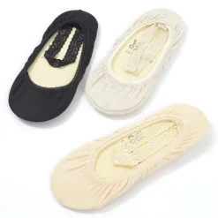 Footwear>coudre un Ankle Lace Low-Cut Liner Socks