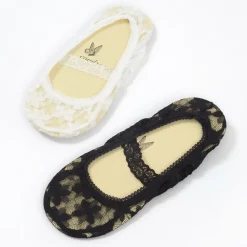 Footwear>coudre un Frilly Strap Low-Cut Liner Socks