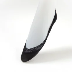 coudre un Lace-Edged Low-Cut Liner Socks Outlet