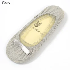 Footwear>coudre un Wide Ribbon Low-Cut Liner Socks