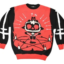Tops>Cult of the Lamb Ugly Knit Sweater