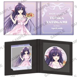 Date A Live Tohka Birthday 2025 Tin Badge & Acrylic Card Set Outlet
