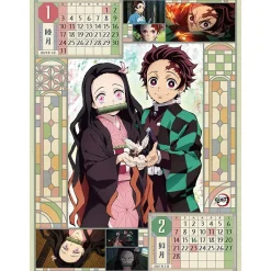 Demon Slayer: Kimetsu no Yaiba 2021 Wall Calendar Discount