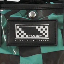 Demon Slayer: Kimetsu no Yaiba Tanjiro Kamado Clear Bag with Pouch New