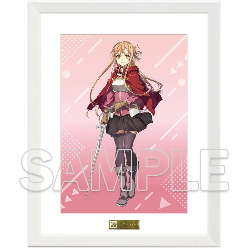 Fine Art>Dengeki Bunko 30th Anniversary Sword Art Online Chara-fine Graphic Asuna