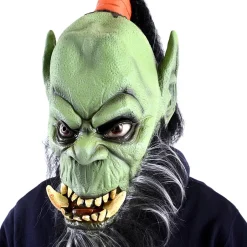 DLX Orc Mask with Beard | World of Warcraft Hot
