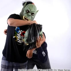 DLX Orc Mask with Beard | World of Warcraft Hot