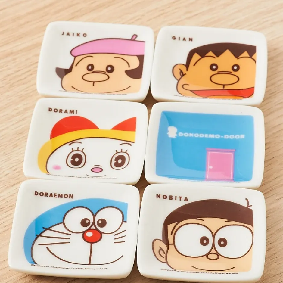Doraemon 8-Piece Small Plate Set Hot