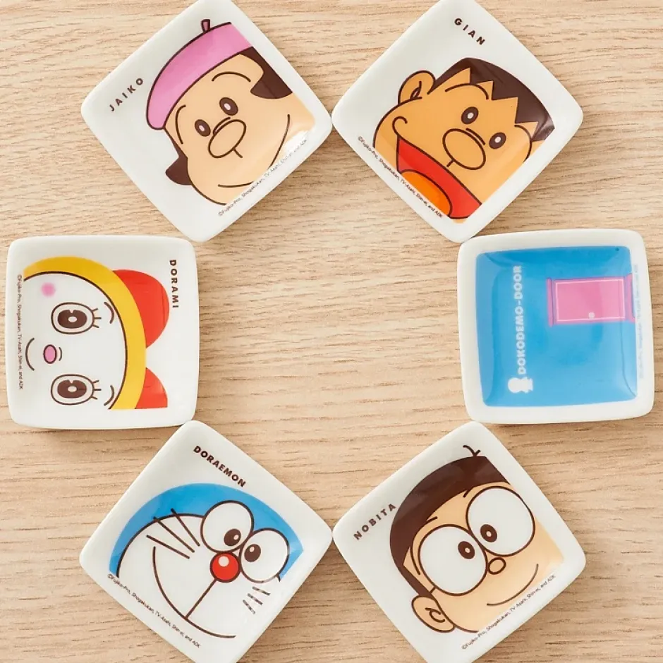 Doraemon 8-Piece Small Plate Set Hot