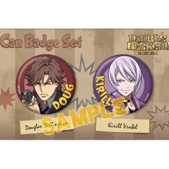 Double Decker! Doug & Kirill Pin Badge Set Vol. 2