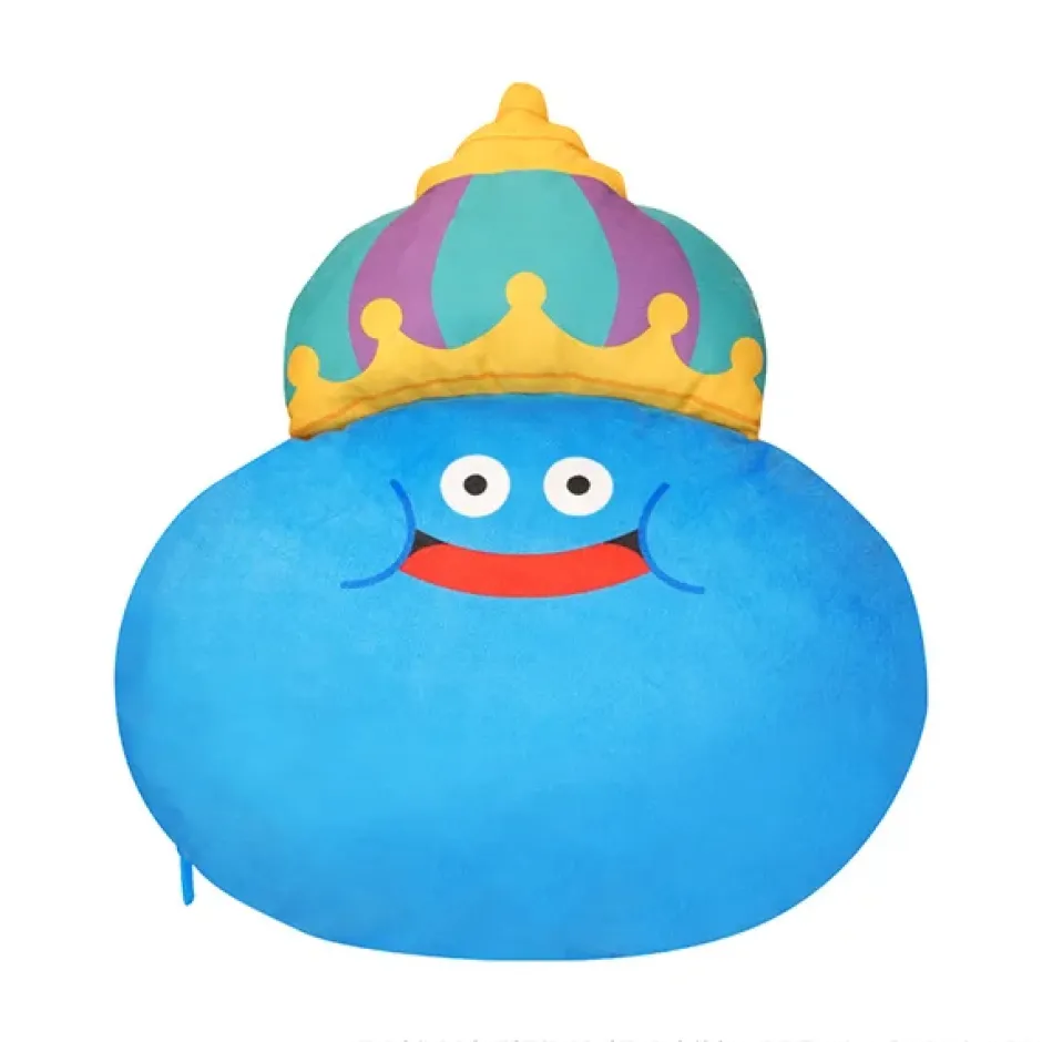 Dragon Quest Smile Slime Kururin Cushion Slime & King Slime (Re-run) Best
