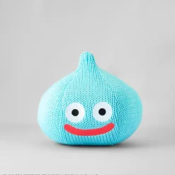 Medium Plushies>Dragon Quest Smile Slime Slime Knitted Plushie (Re-run)