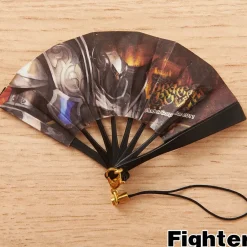 Dragon’s Crown Mini Folding Fan Strap Hot