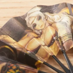 Dragon’s Crown Mini Folding Fan Strap Hot