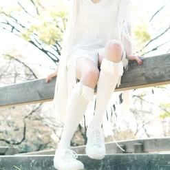 ERIMAKI SOX Fringe High Socks Hot