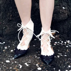Footwear>ERIMAKI SOX Lace-Up Short Socks